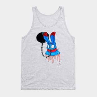 Blue Bunny Tank Top